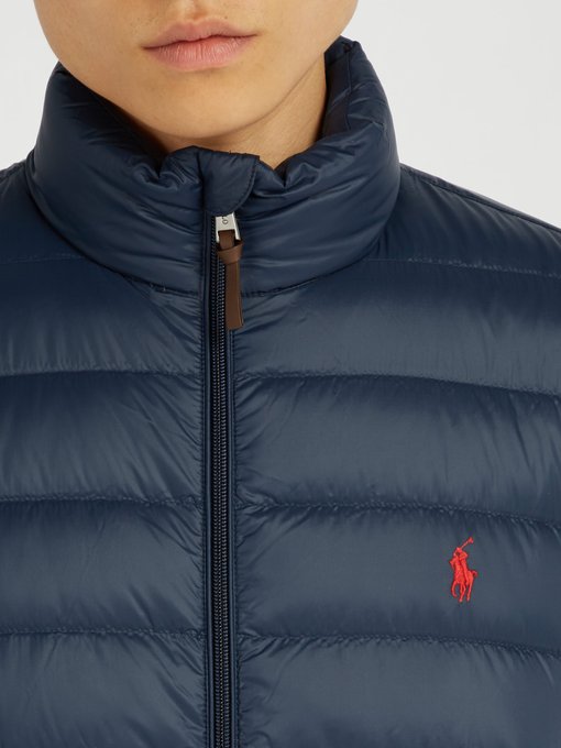 veste matelassée ralph lauren