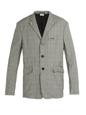 Wrinkled suit jacket | Vetements | MATCHESFASHION KR