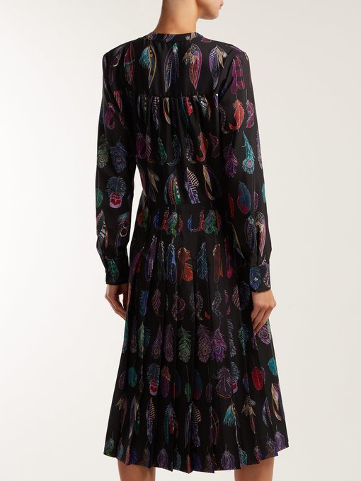 Falcon feather-print dress | Altuzarra | MATCHESFASHION UK