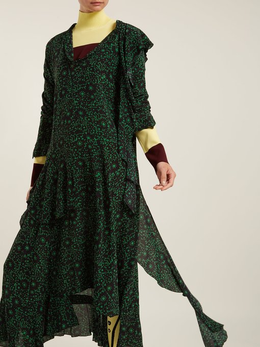 Colville Floral-print silk dress