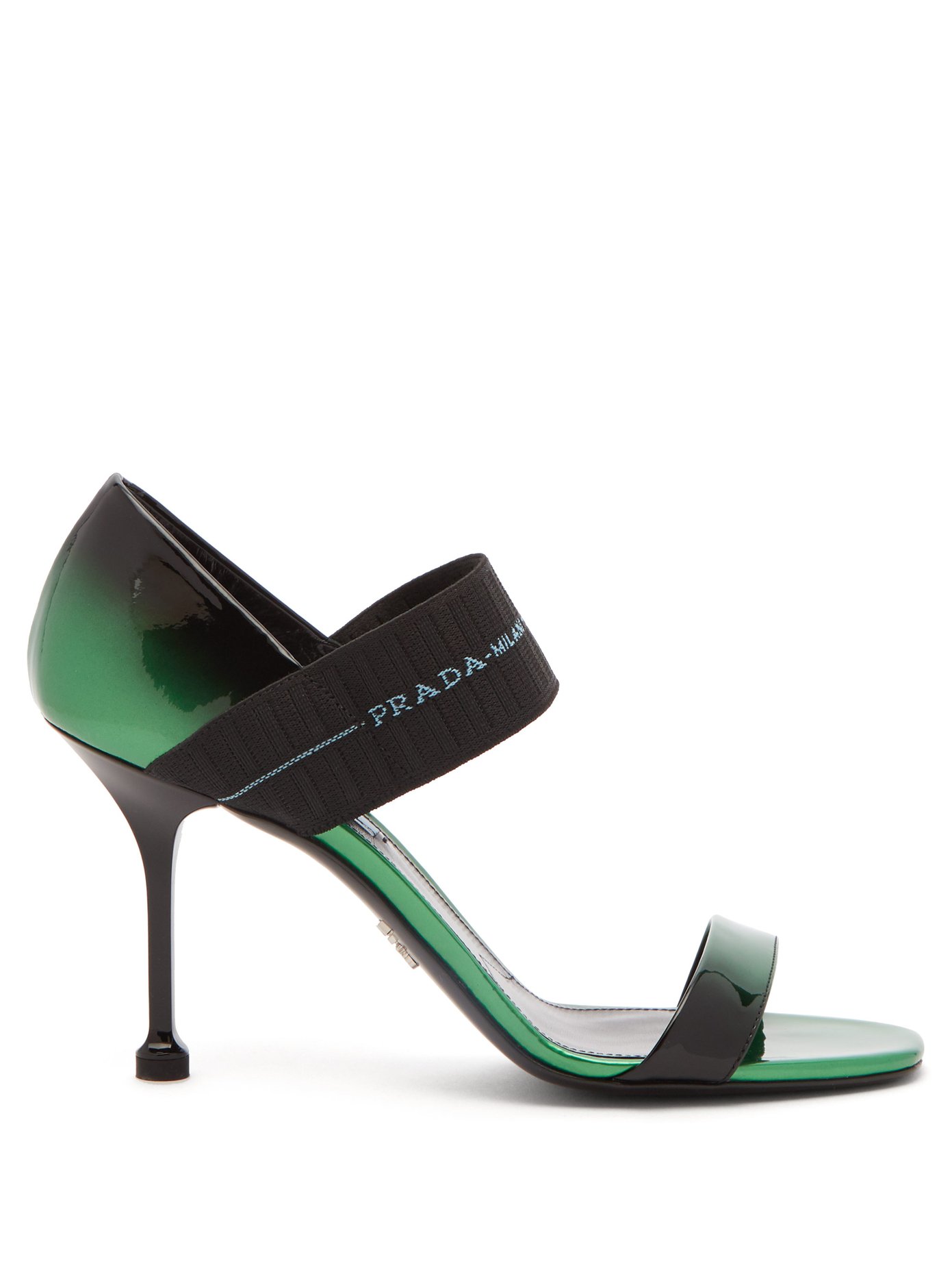 patent leather sandals with straps