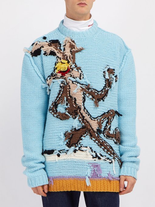 calvin klein coyote sweater