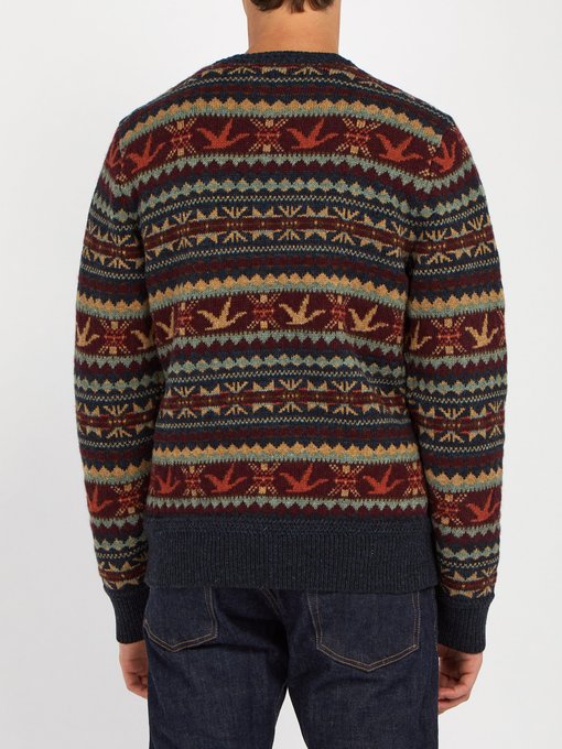 Fair Isle lambswool-blend sweater | RRL | MATCHESFASHION US