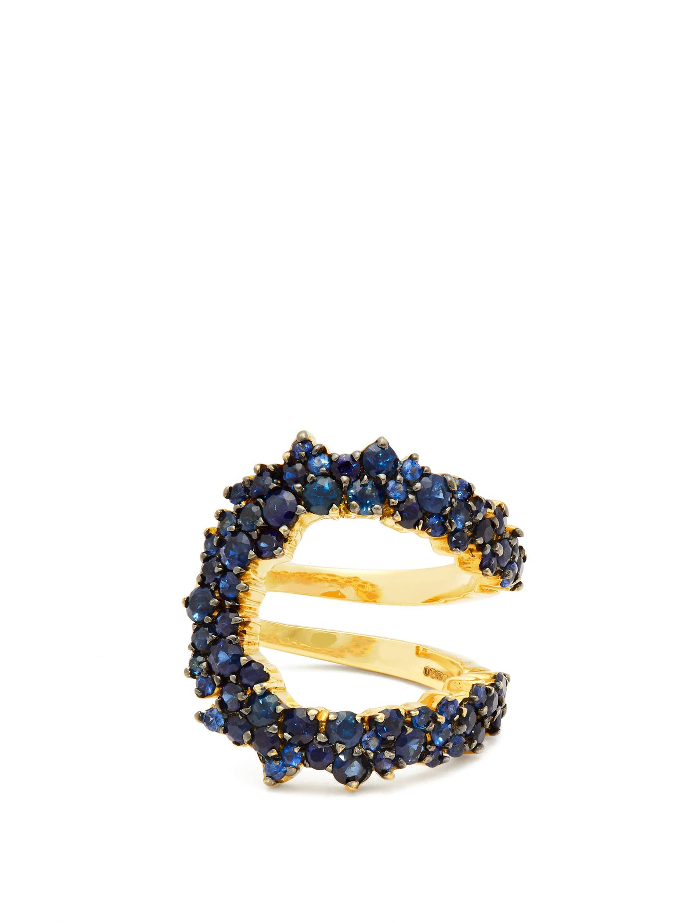 Mirian 18kt gold and sapphire ring
