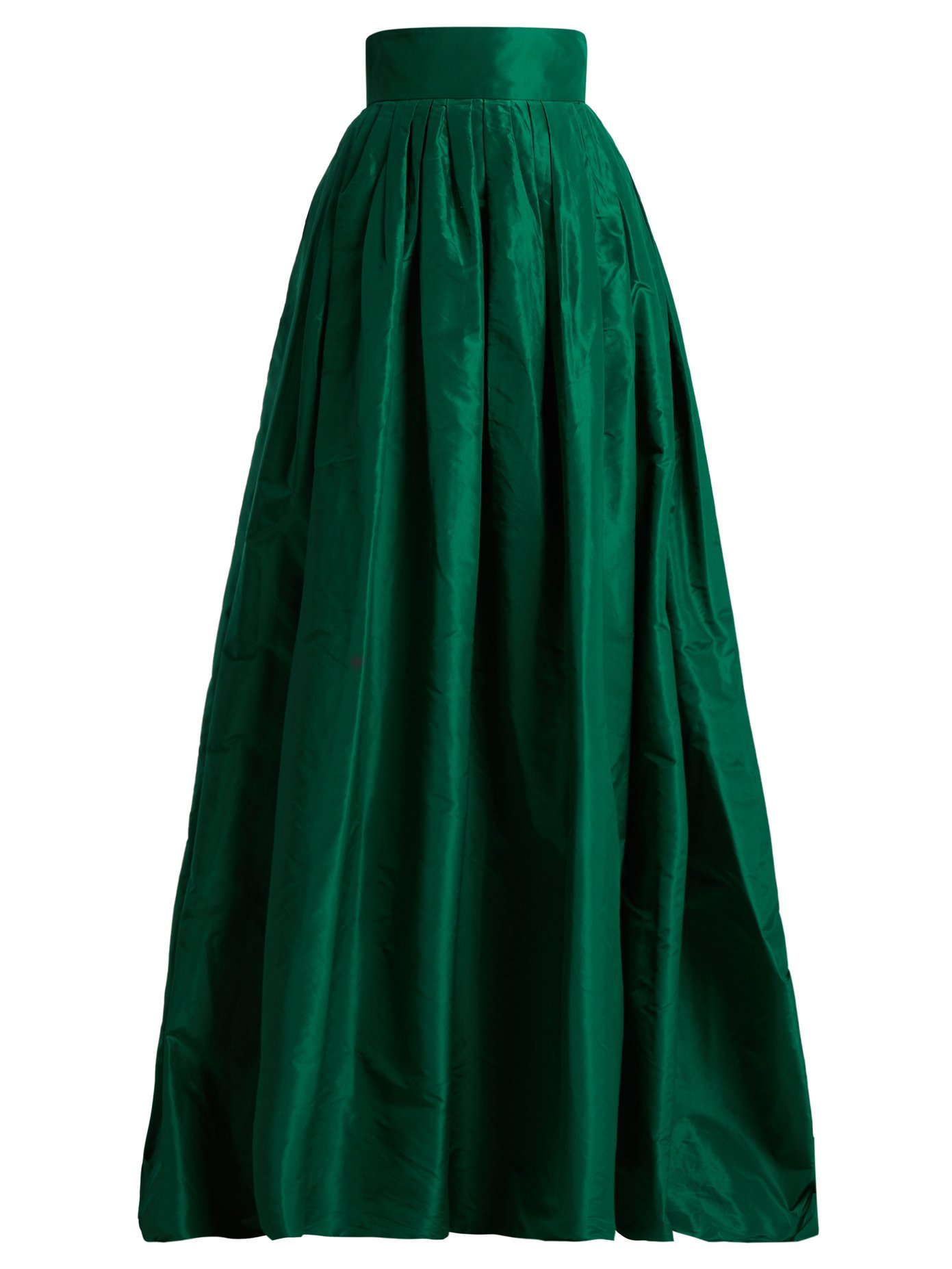green ball gown skirt