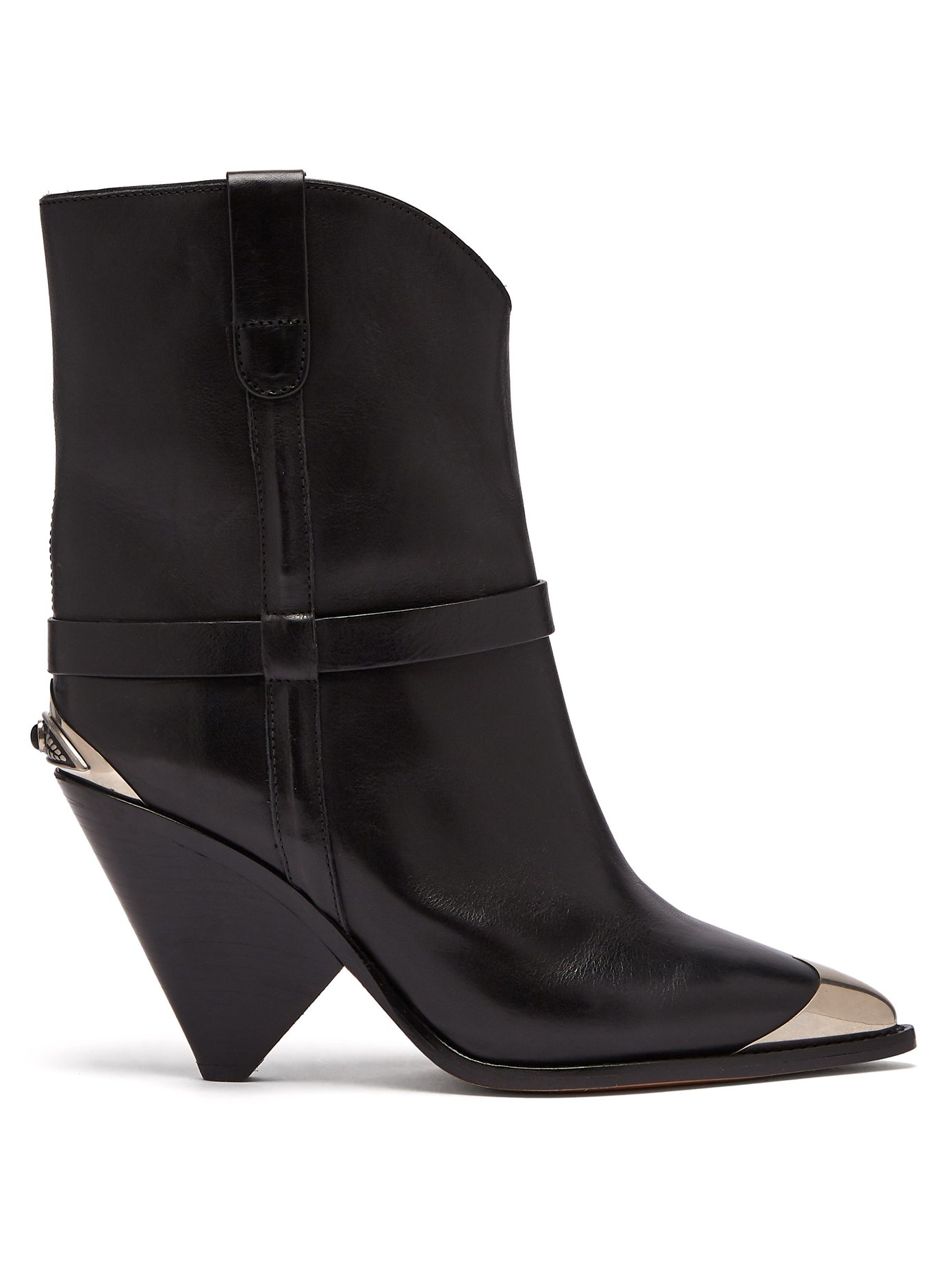 Lamsy leather ankle boots | Isabel 
