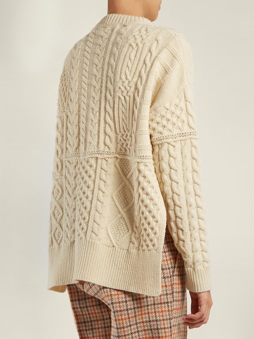 Rochere cable-knit wool sweater | Golden Goose | MATCHESFASHION UK