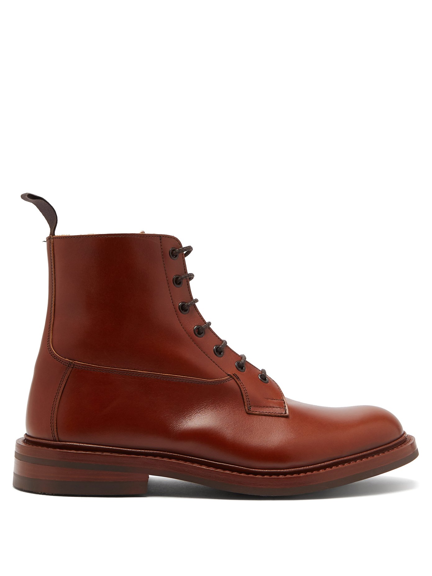 Burford leather derby boots | Tricker's 