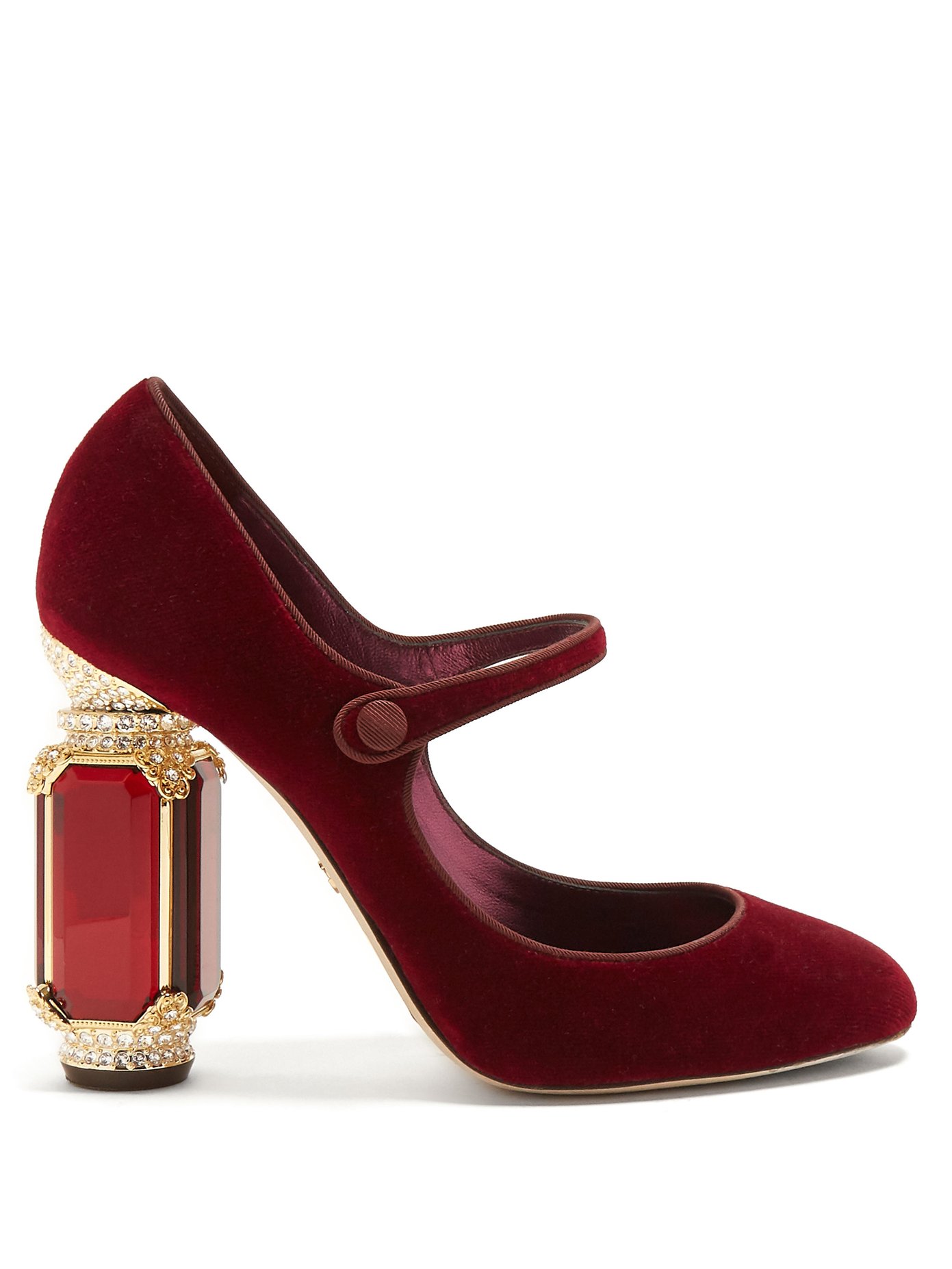 dolce & gabbana crystal heels