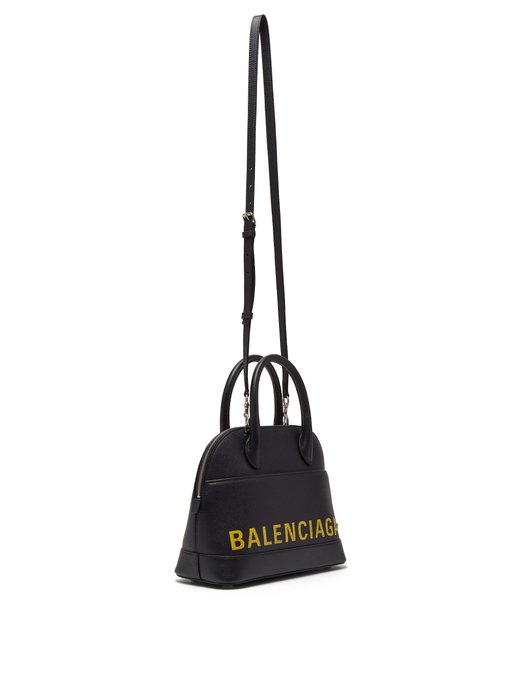 balenciaga ville s leather tote