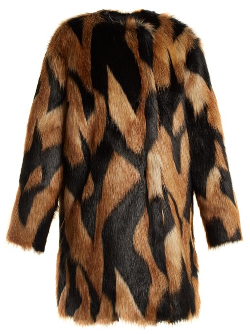 Faux-fur coat | Givenchy 