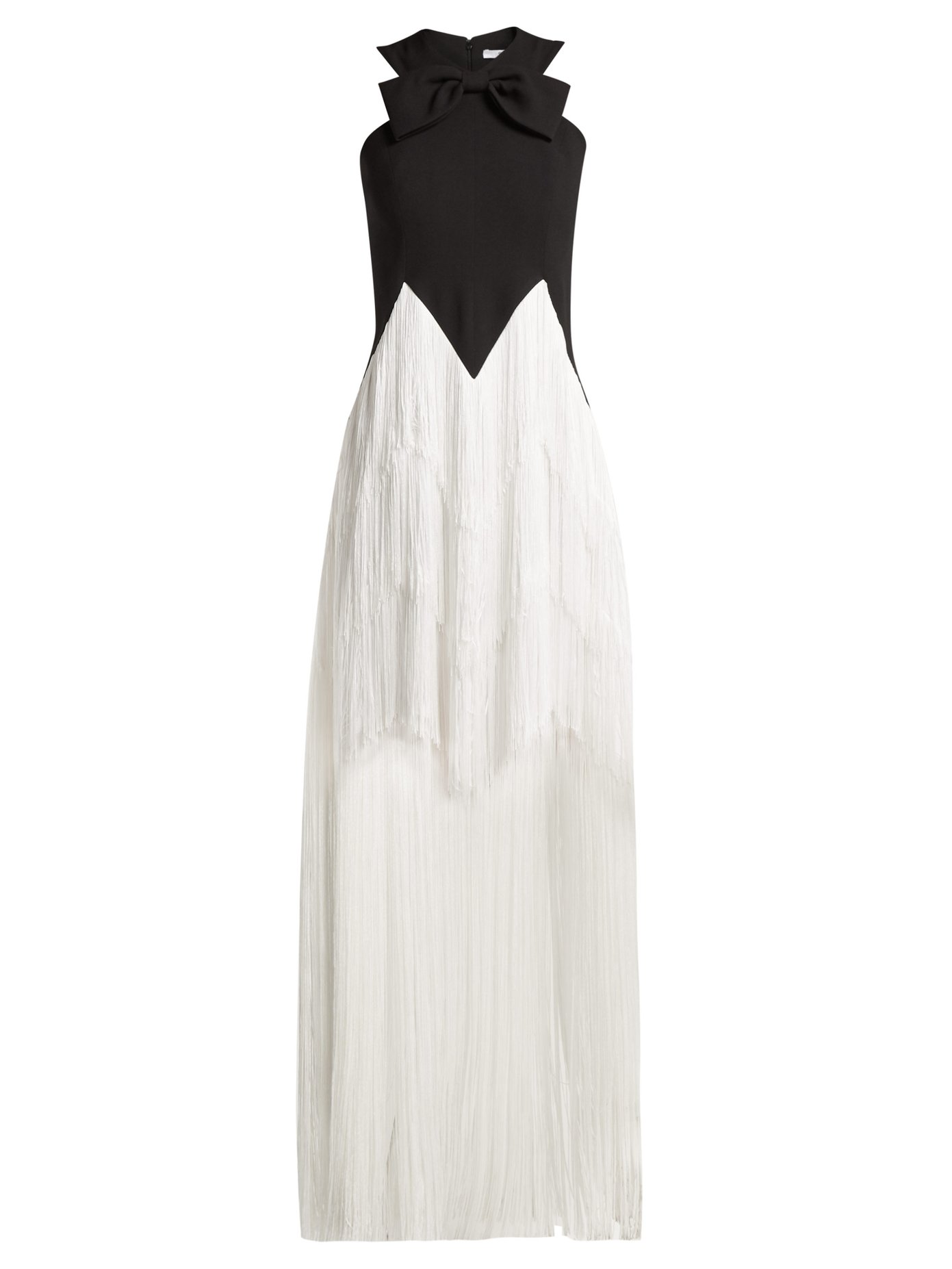 Fringed wool gown | Givenchy 