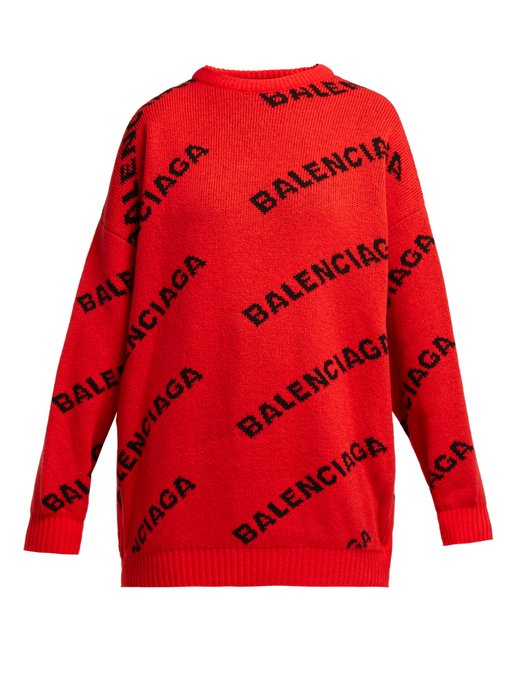 pull balenciaga homme rouge
