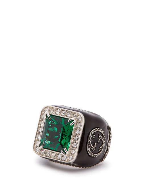 gucci emerald ring
