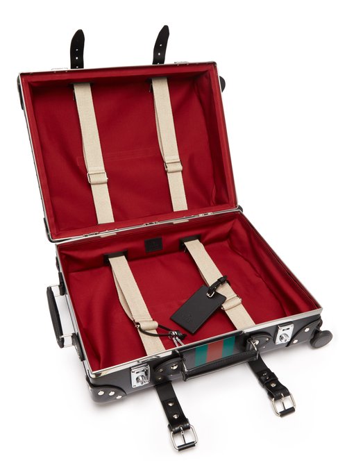 X Globe Trotter Web Stripe Carry Case Gucci Matchesfashion Uk