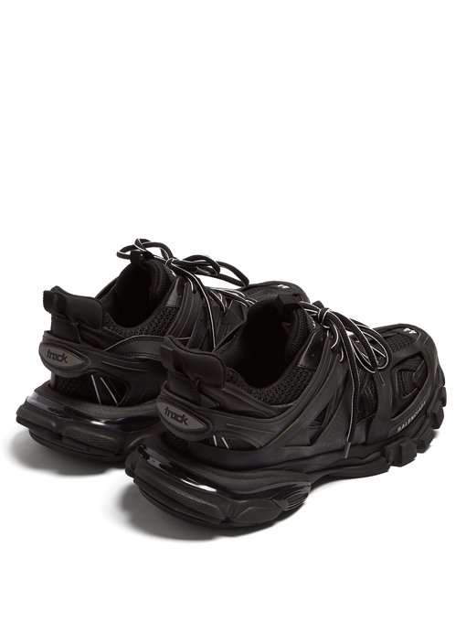 Balenciaga Synthetic Black Track Sneakers for Men Lyst
