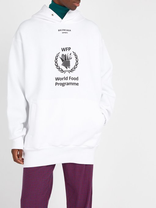 balenciaga world food programme sweater