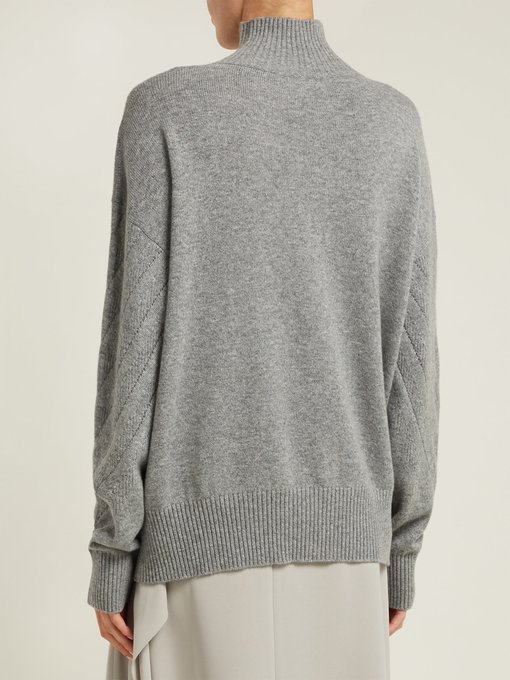 Harmony chevron cashmere sweater | Barrie | MATCHESFASHION US