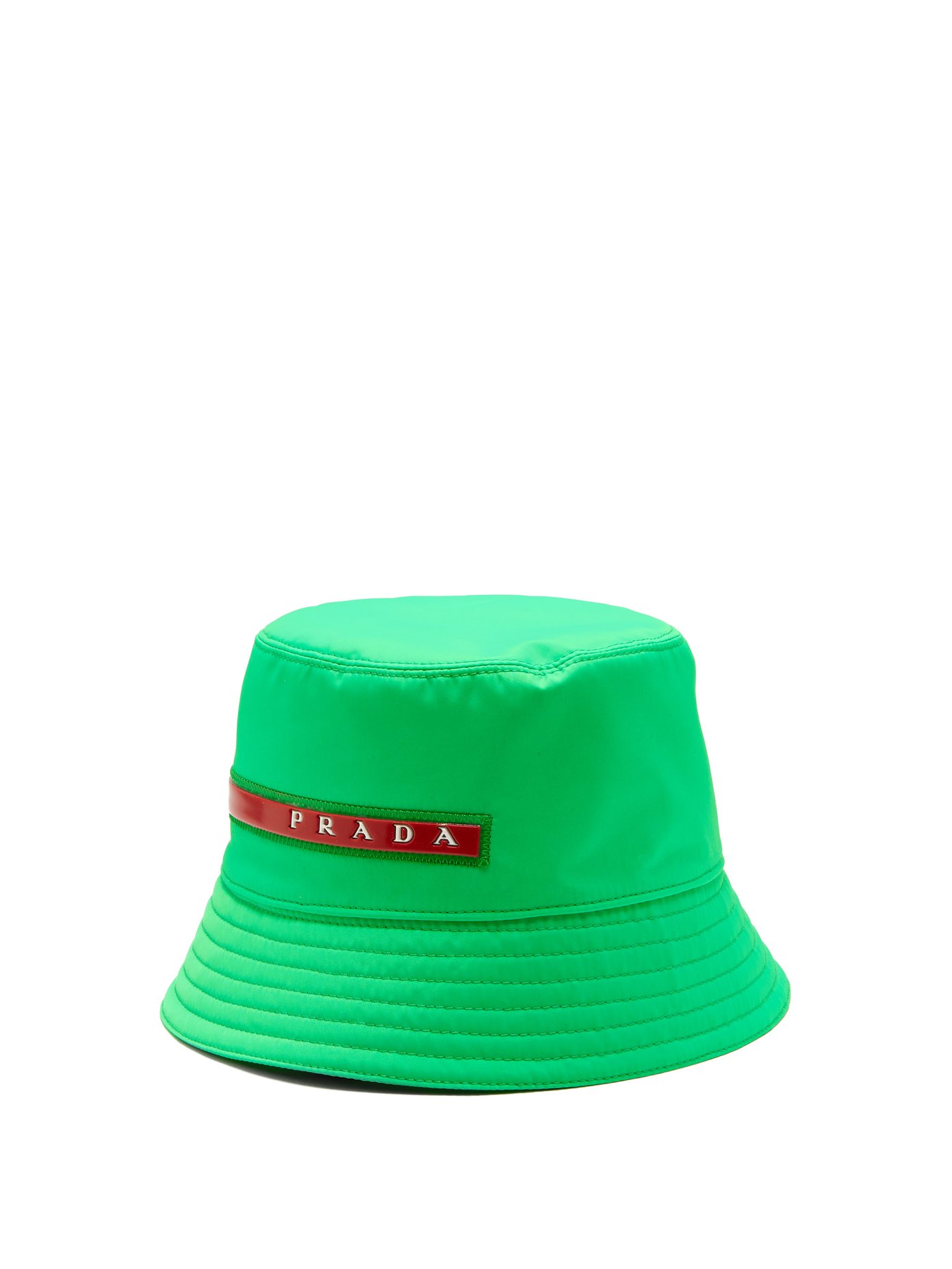 Linea Rossa-logo bucket hat | Prada 