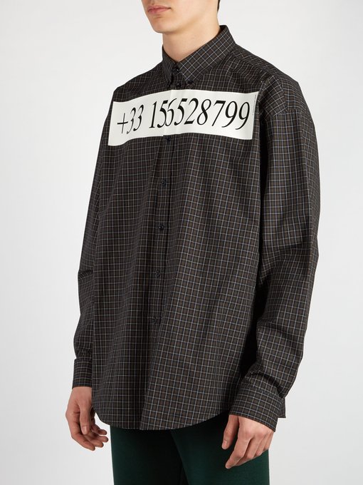 balenciaga number shirt