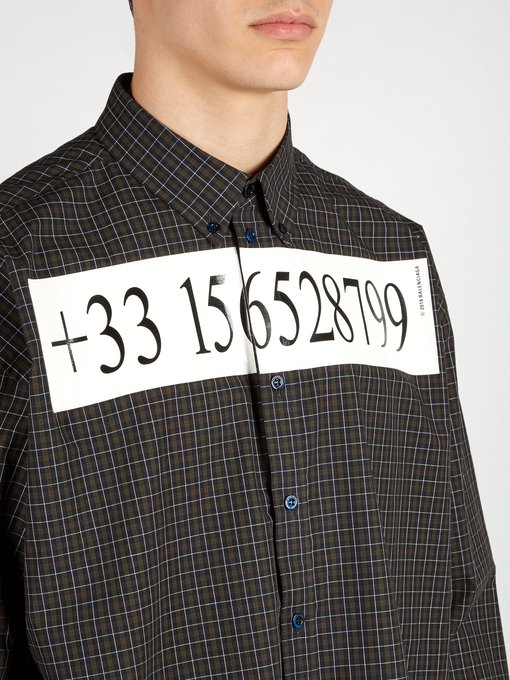 balenciaga number shirt