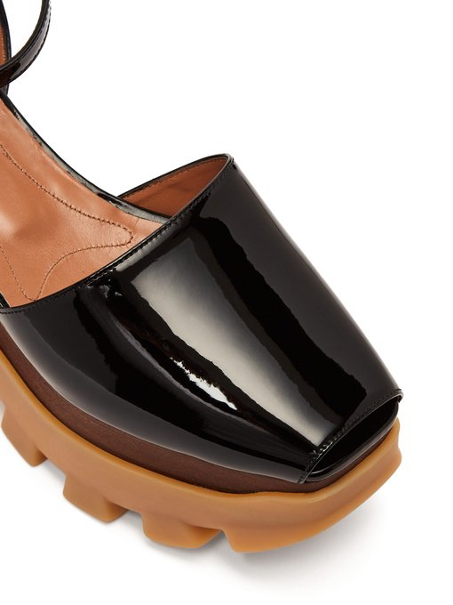 Wooden flatform sandals | Marni 