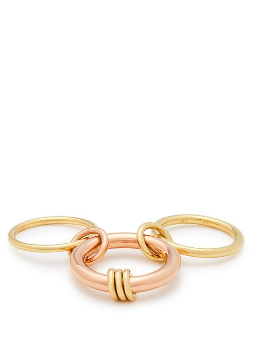 Gemini 18kt gold and rose-gold ring | Spinelli Kilcollin