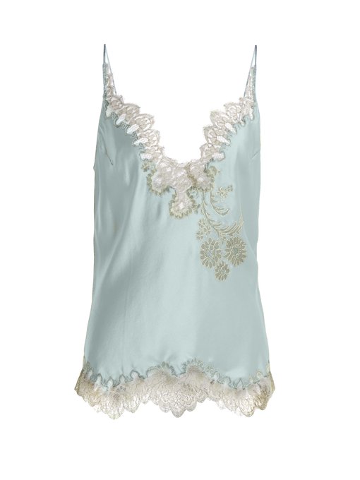 satin lace camisole