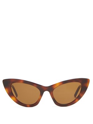 Lily cat-eye sunglasses | Saint Laurent | MATCHESFASHION UK