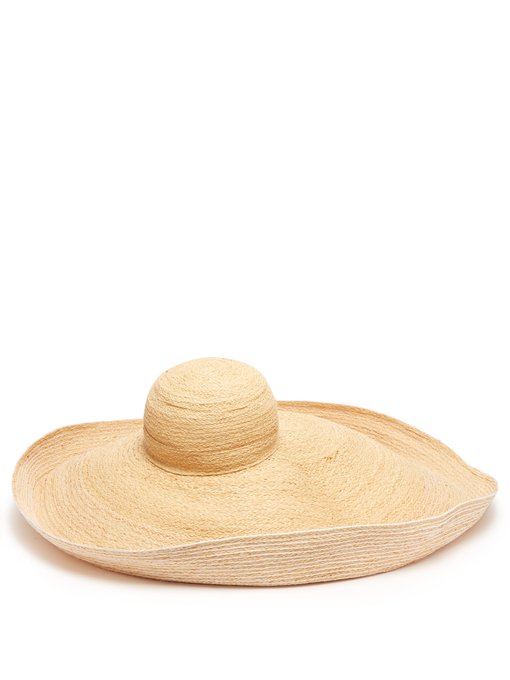 Classic Spinner wide-brimmed straw hat | Lola Hats | MATCHESFASHION US