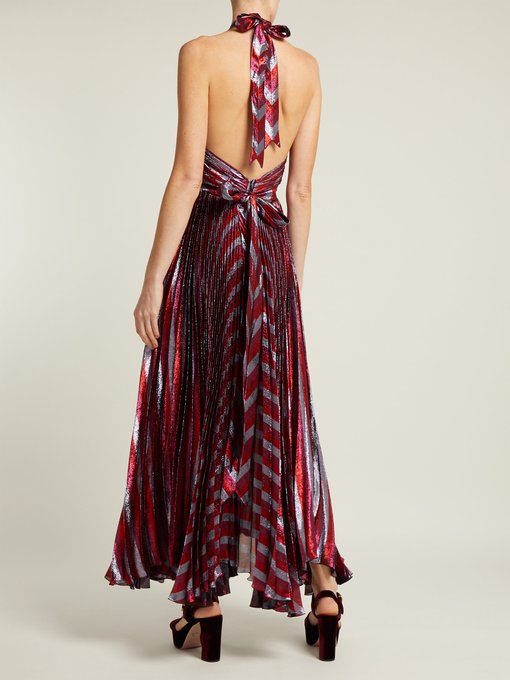 Inais halter-neck silk-blend dress | Maria Lucia Hohan | MATCHESFASHION UK