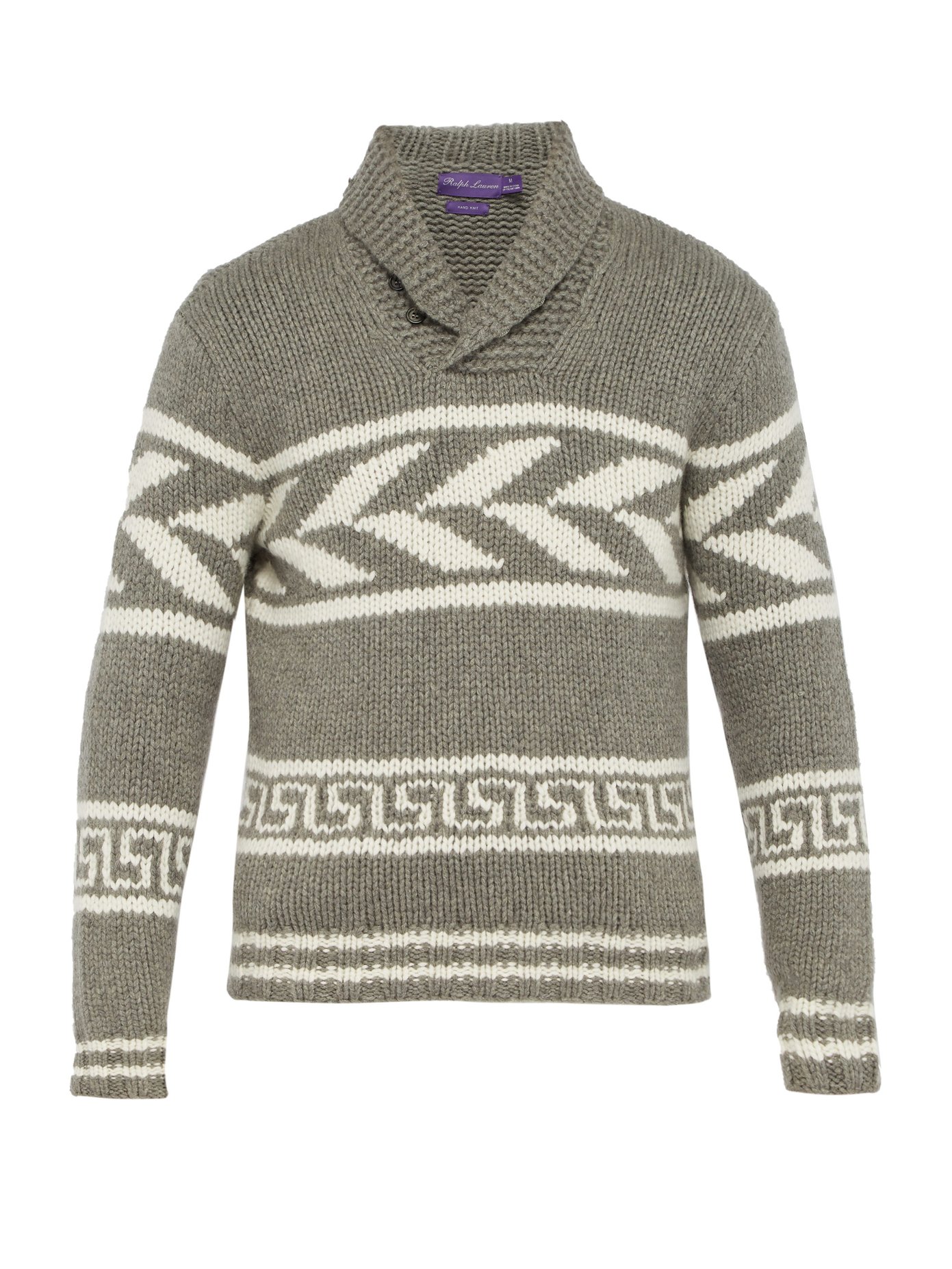 purple label sweater
