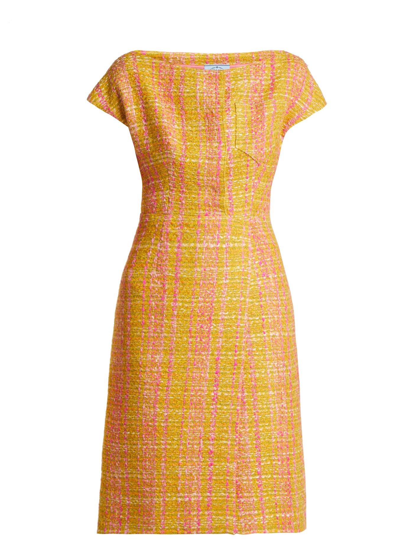 prada tweed dress