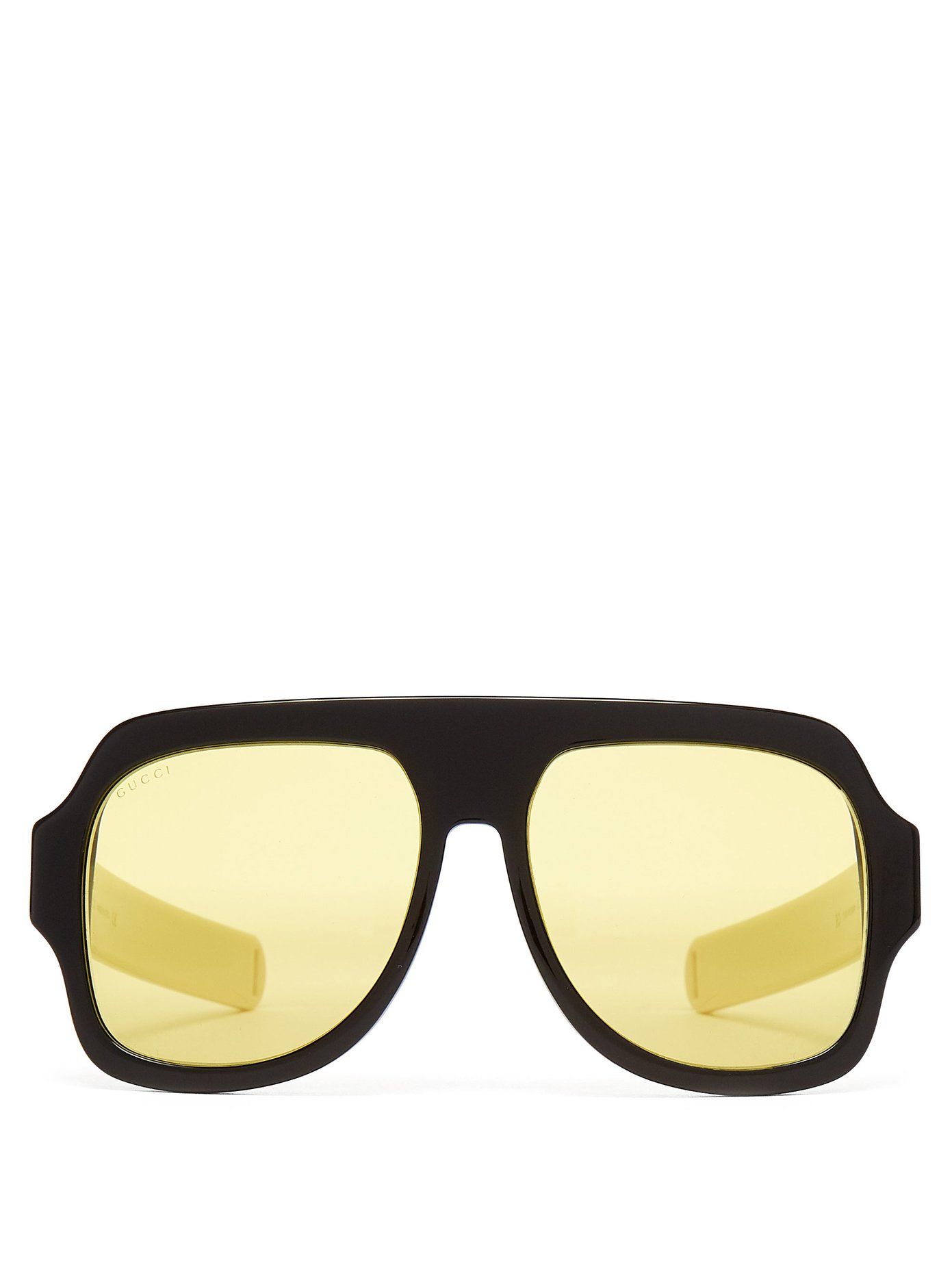 D-frame acetate sunglasses | Gucci 