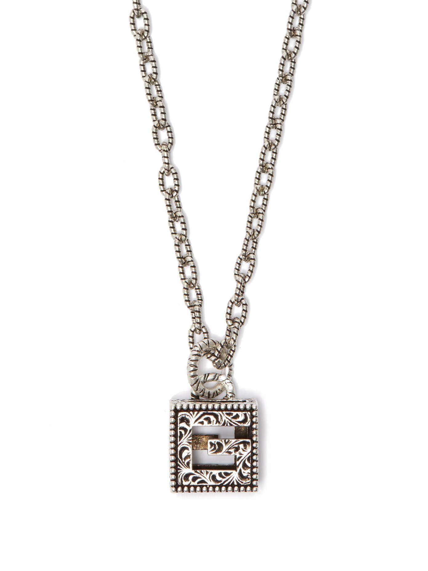 gucci g cube necklace