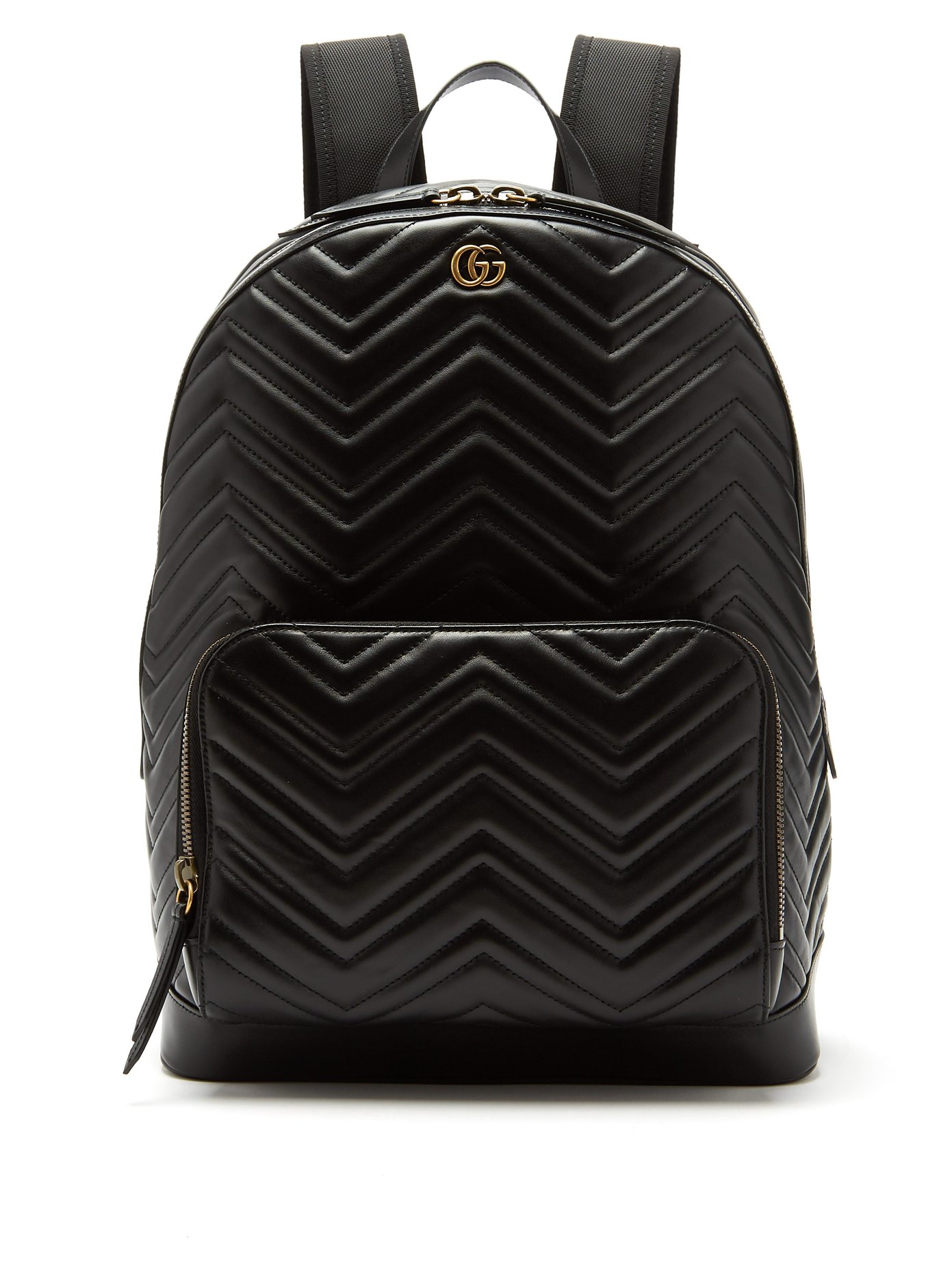 gg marmont leather backpack