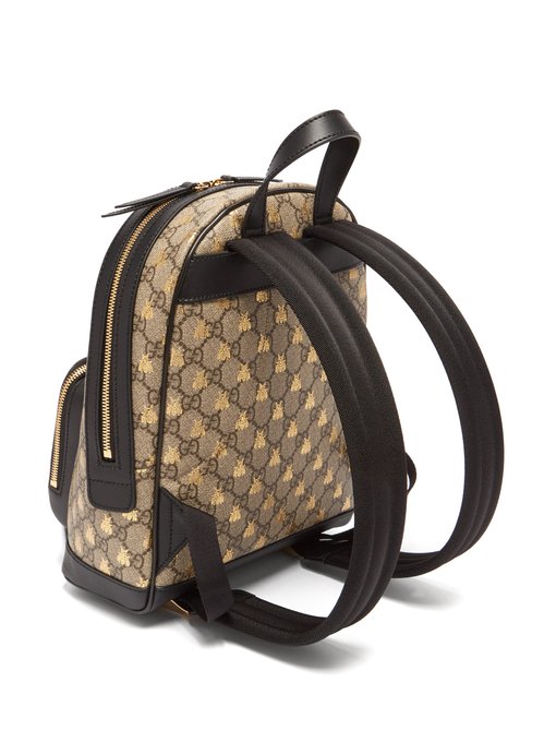gucci backpack with bee