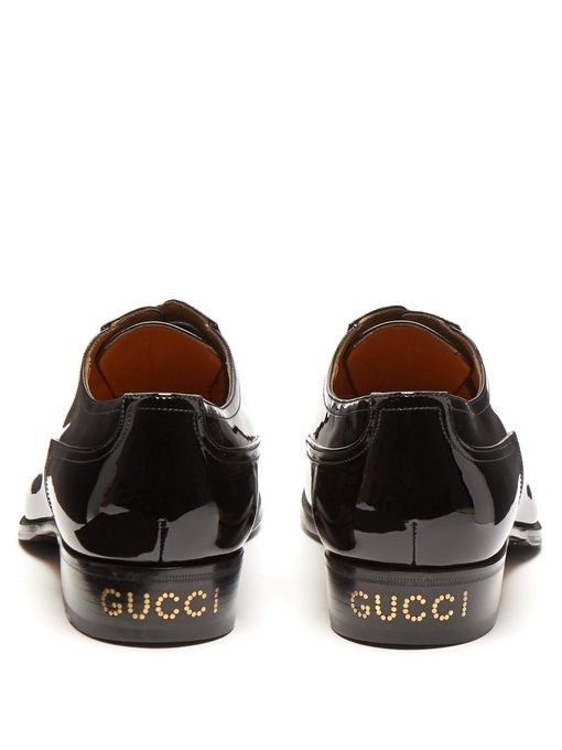 gucci patent shoes