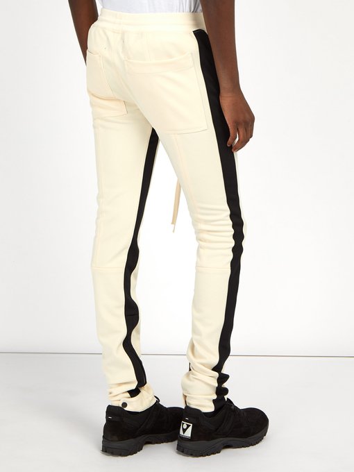 double stripe track pants