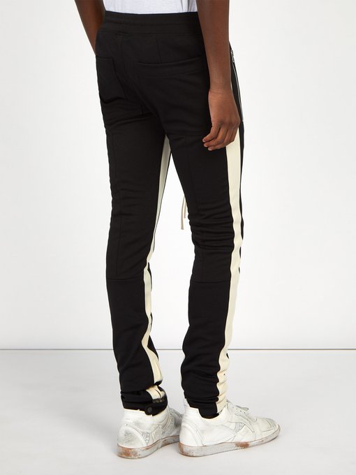 double stripe track pants