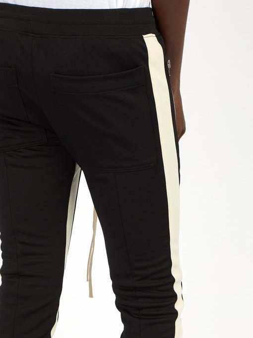 double stripe track pants