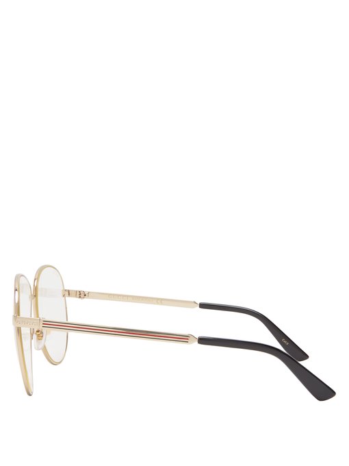 Aviator-frame glasses展示图