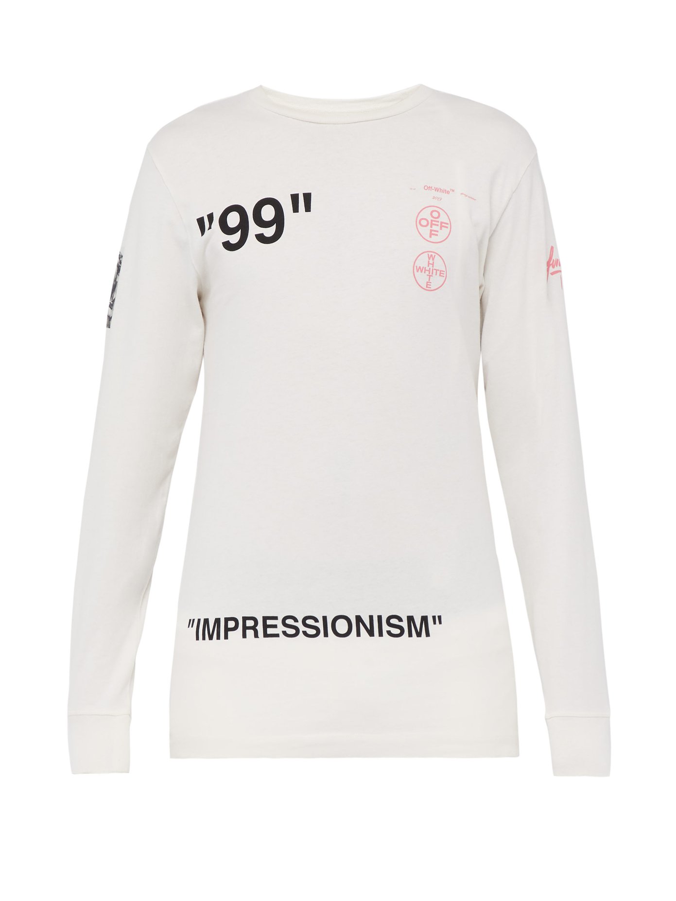 off white impressionism tee