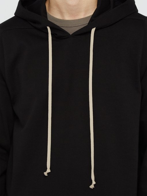 longline hooded sweatshirt