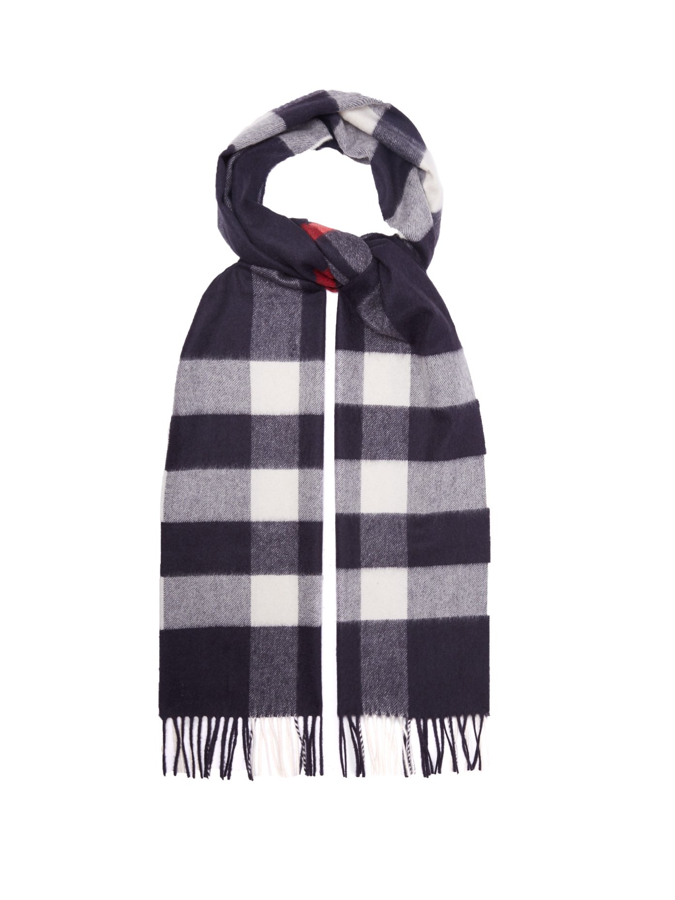 burberry large check scarf