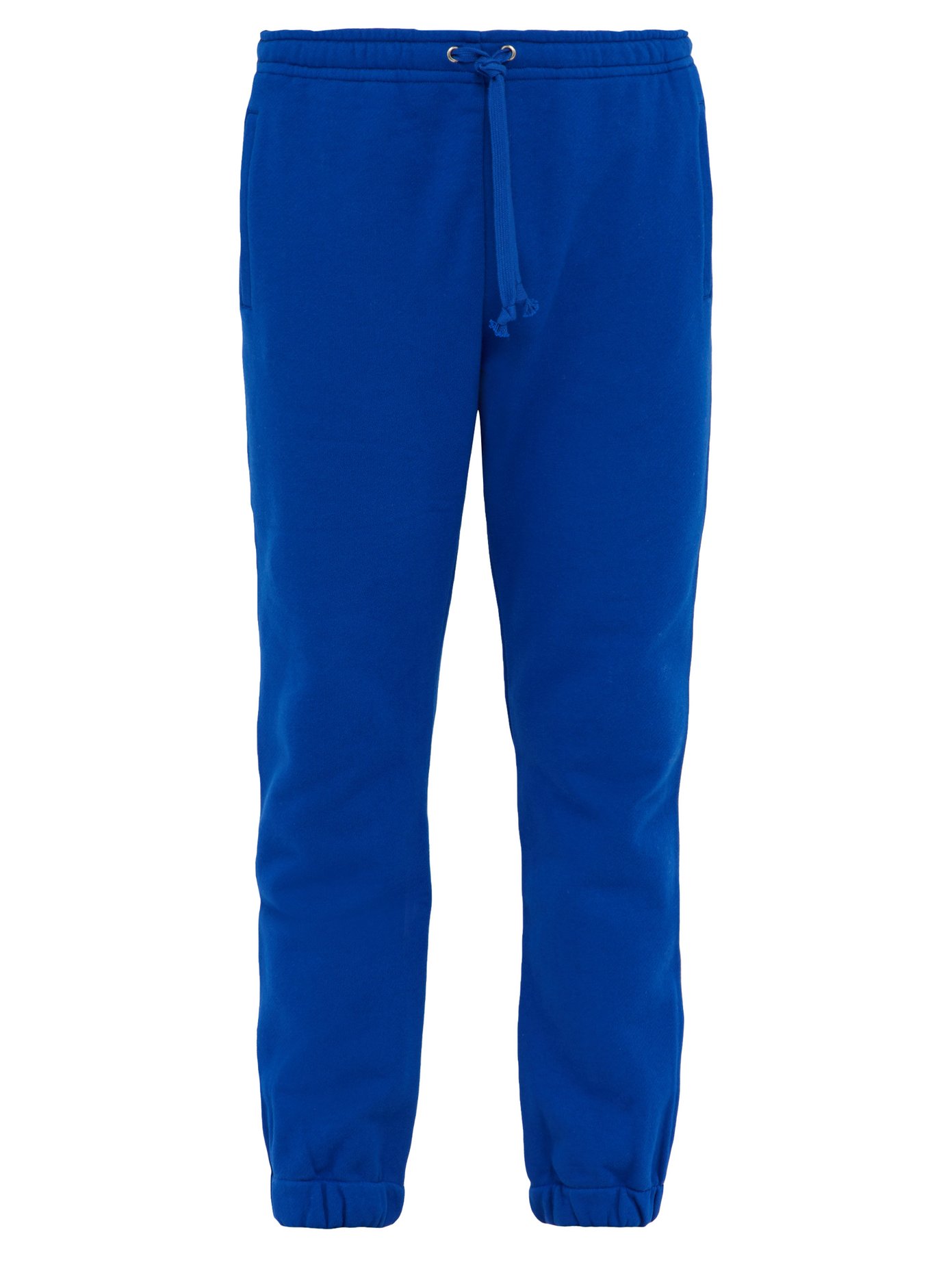 blue gucci track pants