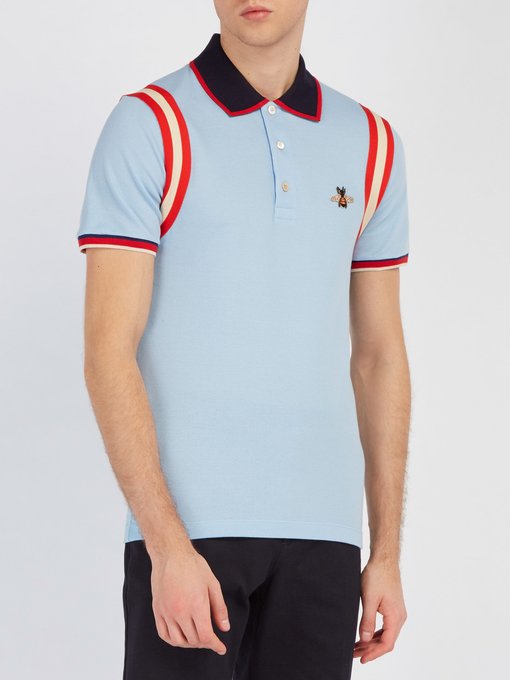 gucci bee polo t shirt