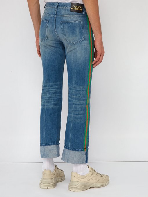 Gucci Jeans With Stripe Best Sale, UP TO 55% OFF | www 