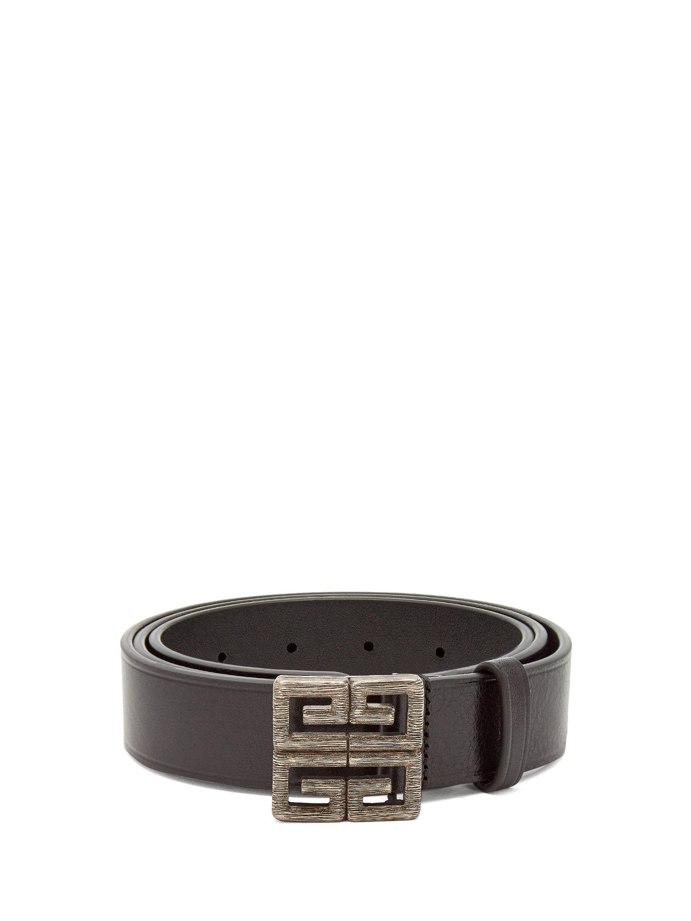 givenchy logo buckle belt