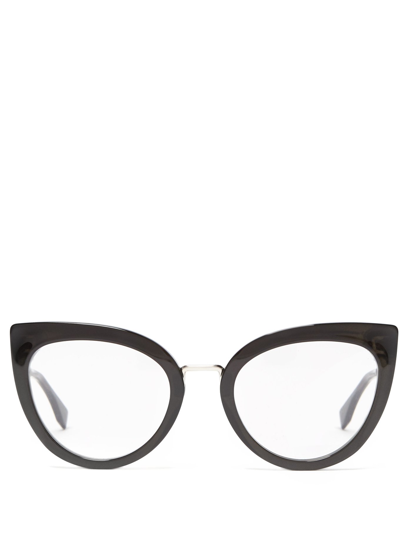Cat-eye acetate glasses | Fendi 
